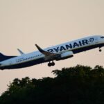 Man partially sucked out of broken Ryanair plane window during flight, fellow passenger says