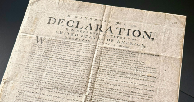 “Vanishingly rare” copy of Declaration of Independence found in U.K. by volunteer