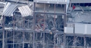 Japan earthquake damage shown in aerial video