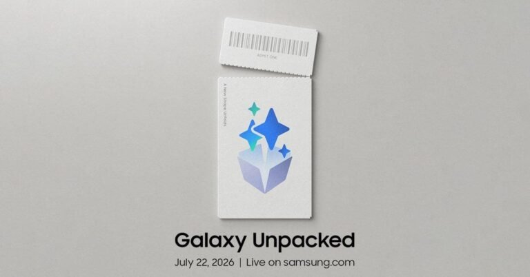 Samsung Galaxy Unpacked July 2026: How to watch
