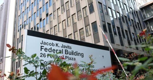 Explosion outside New York federal building in Manhattan apparently caused by fireworks, sources say