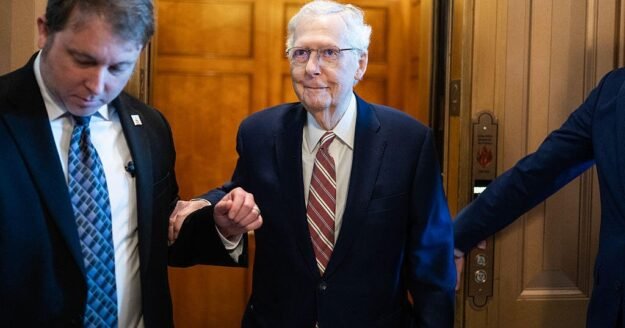 EMS was called to Sen. Mitch McConnell’s home for “unconscious” patient last month, recording suggests