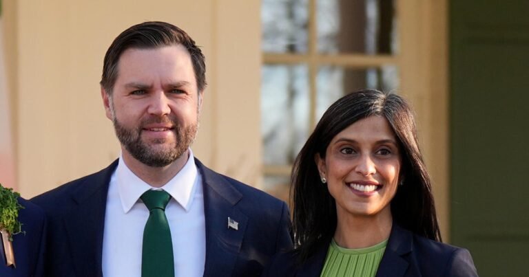 Vice President JD Vance and wife Usha welcome their 4th child, Alec Neel Vance