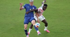 Folarin Balogun, top scorer for U.S., out for next World Cup match after red card