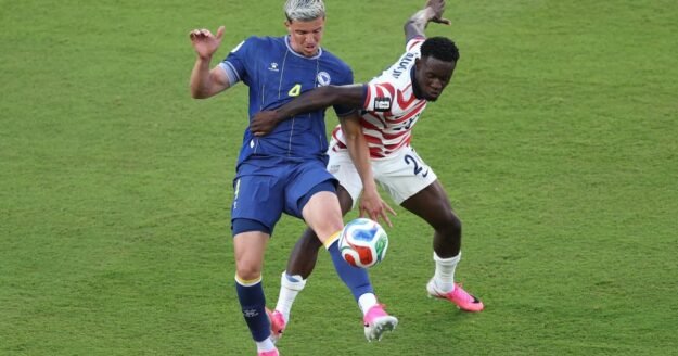Folarin Balogun, top scorer for U.S., out for next World Cup match after red card