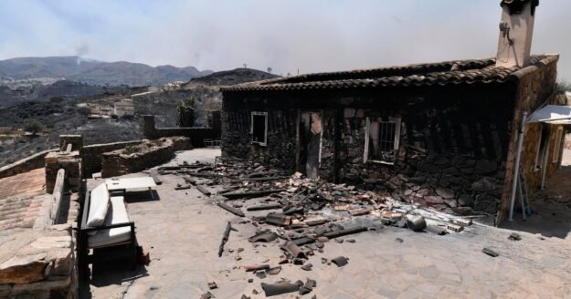 U.K. man describes harrowing escape from Spain wildfire that killed his wife and friends