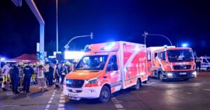Vehicle crashes into crowd at Berlin’s LGBTQ+ Pride parade, killing at least 1 person