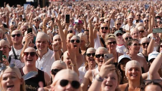 Pitbull Sets Guinness World Record for Most Bald Caps