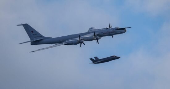 U.K. fighter jets intercept Russian plane near aircraft carrier off Iceland