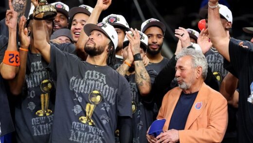 Jalen Brunson pushes back on James Dolan’s White House visit claim