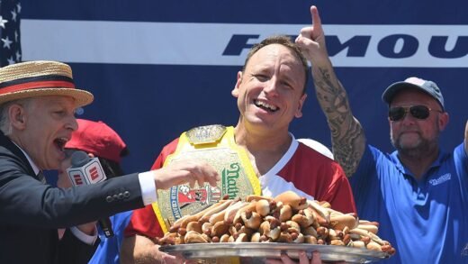 Joey Chestnut wins 18th Nathan’s Hot Dog Eating Contest