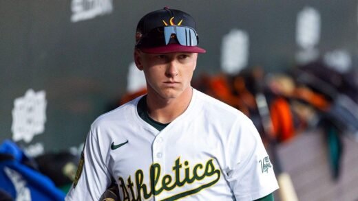 Athletics prospect Ryan Lasko says he is improving after spinal injury