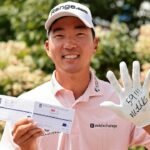 Michael Kim nails dramatic birdie on the 18th to make PGA Tour scoring history