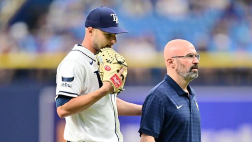 Rays Place Ace Shane McClanahan On Injured List With Back Tightness