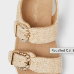 Target recalls over 200,000 children’s sandals after pearls detach, creating choking risk