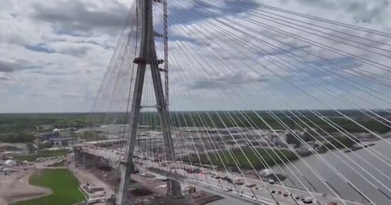 Gordie Howe Bridge connecting Detroit, Canada expected to open in late July, Canadian officials say