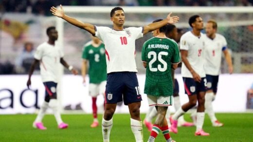 Jude Bellingham double sends England past Mexico at Estadio Azteca