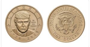 U.S. Mint to make $1 gold coin with Trump’s face on it