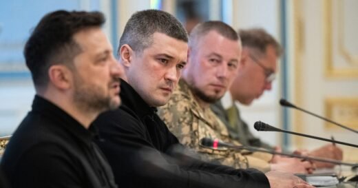 Ukrainians protest over Zelenskyy’s move to oust defense chief Mykhailo Fedorov amid progress vs. Russia