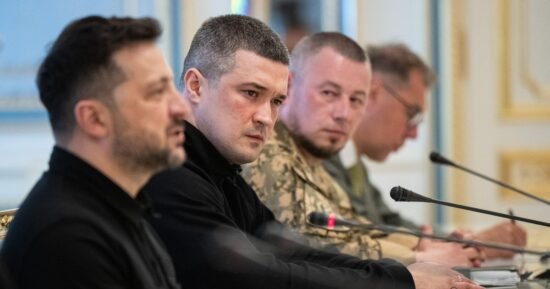 Ukrainians protest over Zelenskyy’s move to oust defense chief Mykhailo Fedorov amid progress vs. Russia