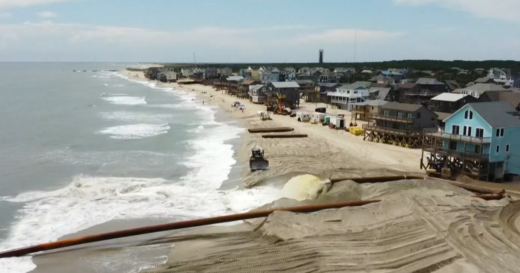 In North Carolina’s Outer Banks, a community is spending millions to save its economy from collapsing into the ocean