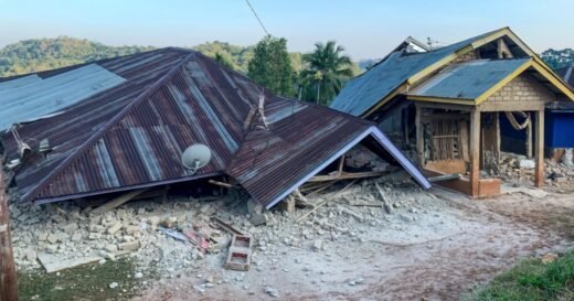 Powerful 7.7-magnitude earthquake causes intense shaking near Indonesia