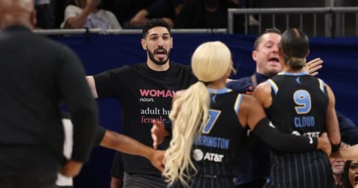 Enes Kanter Freedom banned from home games of WNBA’s Chicago Sky, owner says, calling him “potential threat”