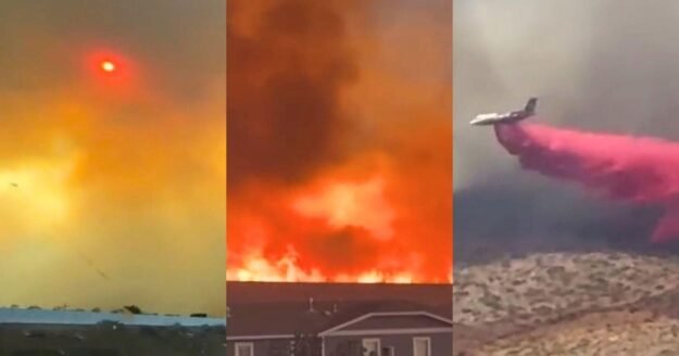 Videos show Hawk Fire spreading around Reno, Nevada, prompting thousands to evacuate