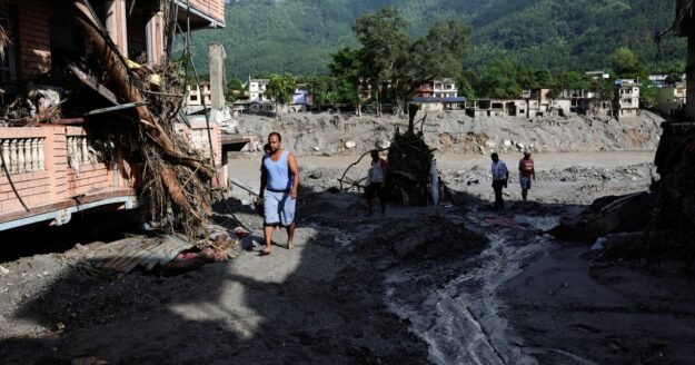 Nepal flash flood rescue efforts paused amid fears of further flooding
