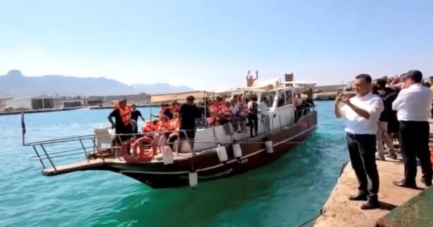 Ferry carrying nearly 270 people capsizes off northern Cyprus, killing some