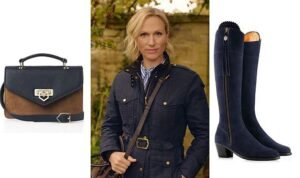 Zara Tindall’s exact bag, boots and jacket are in Fairfax & Favor’s flash sale