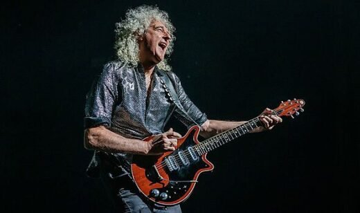 Queen legend Brian May launches epic new single with The Darkness