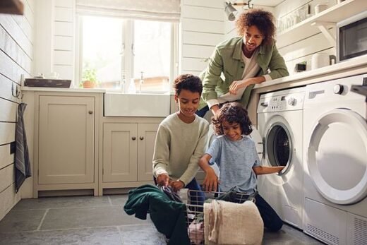 School uniforms look sparkling and ready for new year using AO’s washing guide