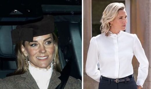 This 'chic' blouse reminds us of Princess Kate's and it's £89 cheaper – shop the look now