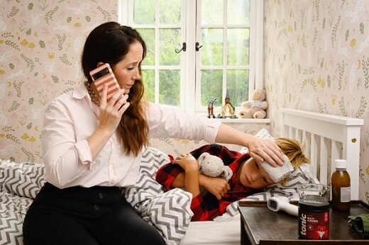 UK parents lose over £800 a year caring for poorly children, study finds