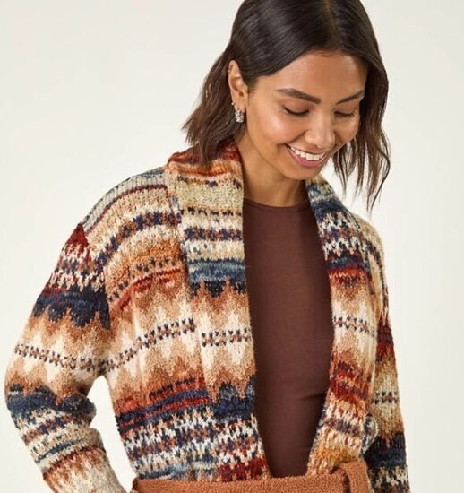 Roman's autumn cardigan is 'drop dead gorgeous' and ‘goes with everything'