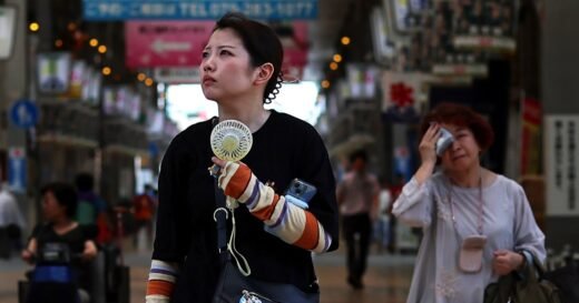 East Asia is baking in ‘cruelly hot’ summer