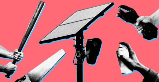 Americans are cheering for vigilantes who take down Flock cameras