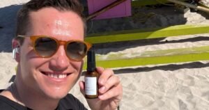 ‘Travel makes my skin dry out’ but £22 serum ‘staved off breakout