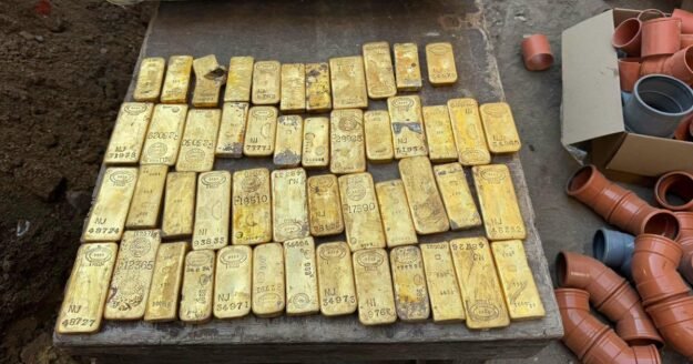 Construction workers find gold stash estimated to be worth $10 million during renovations in Belgium