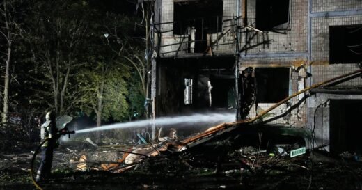 Russian strikes on Kyiv kill 4, injure at least 15, officials say