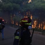 Wildfire danger in Europe shifts to Greece as evacuation orders remain in France