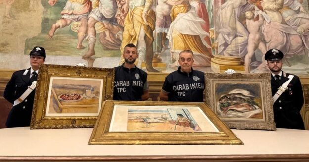 Paintings by Renoir, Cézanne and Matisse that were stolen in a 3-minute heist recovered