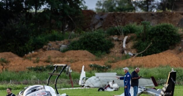 Small plane, state police helicopter collide in midair over Pennsylvania, officials say