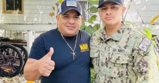 U.S. Navy sailor on USS Lincoln says dad was arrested by immigration officials