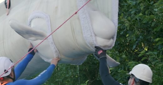 7 more beluga whales arrive in Texas as international relocation effort continues