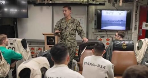 CENTCOM commander meets with troops on USS Abraham Lincoln as critics slam conditions