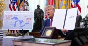 What Trump’s renaming of Lake Ontario to “Lake America” means in practice