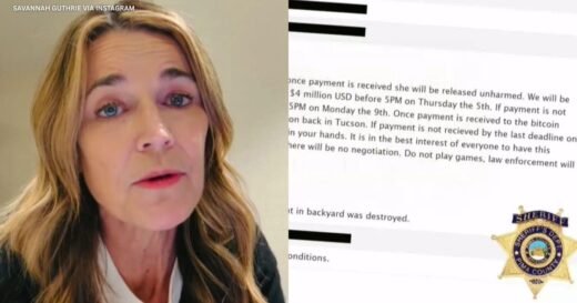 Police release Nancy Guthrie ransom notes in hopes of public help