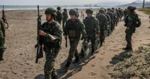 Taiwan practices war games as it fears increasing Chinese aggression, questions Trump's support